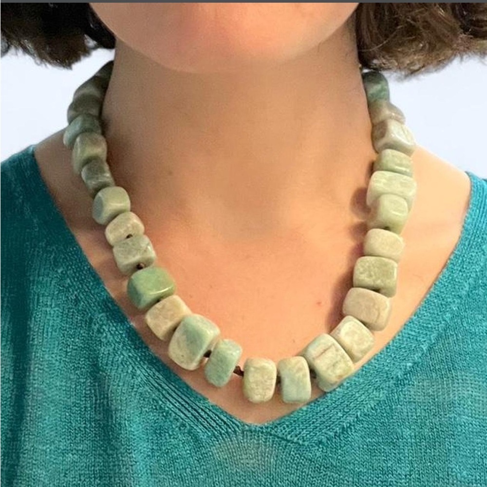 100% Amazonite Necklace - Picture 5 of 5
